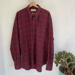 Vintage 90s grunge red flannel  by Wilderness